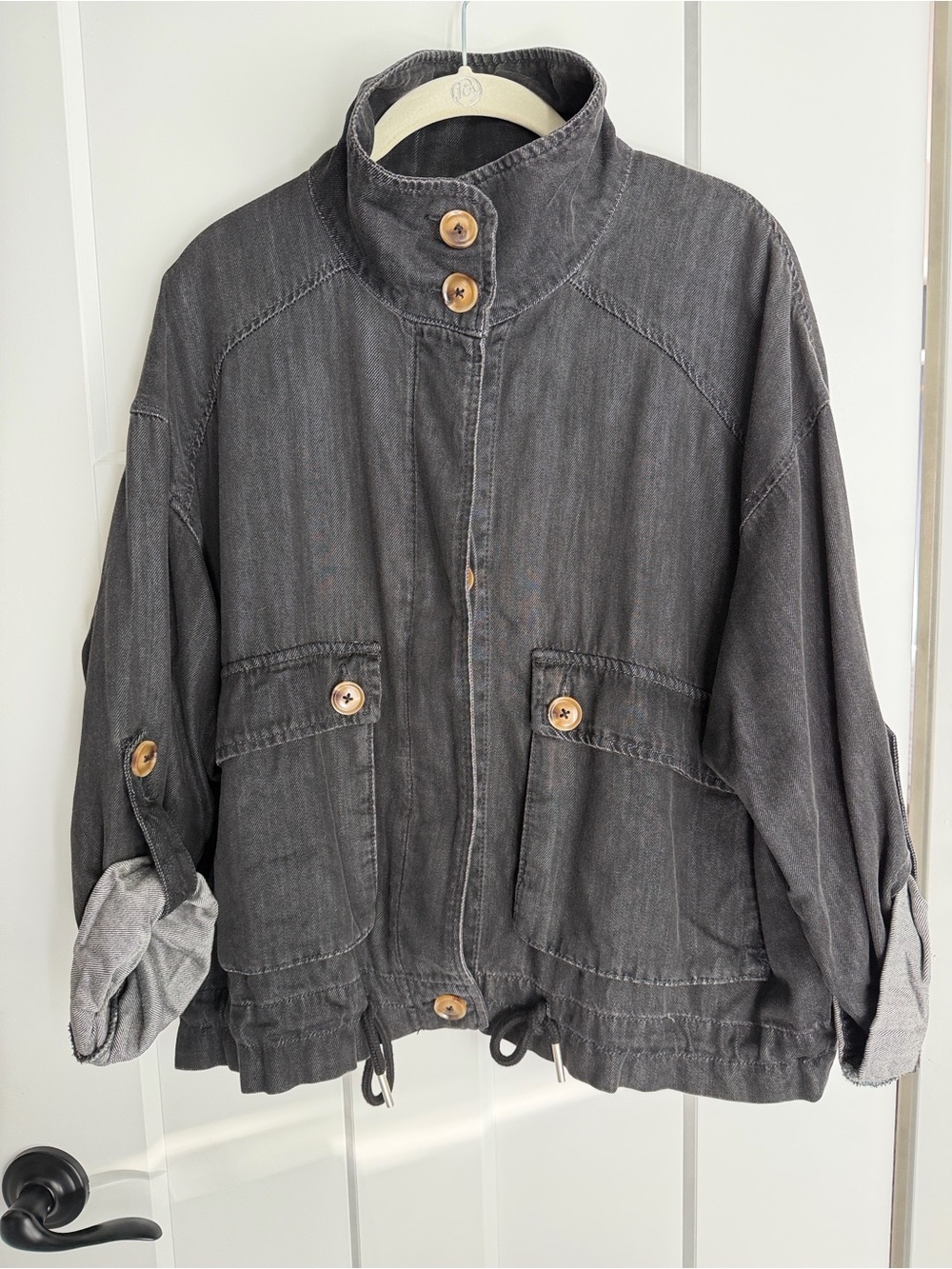 Blank NYC chambray jacket